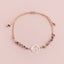 Pulsera Zoe Nature Rose - Espíritu Santo Plata