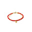 Pulsera RafaellaTonos Rojo - Trébol